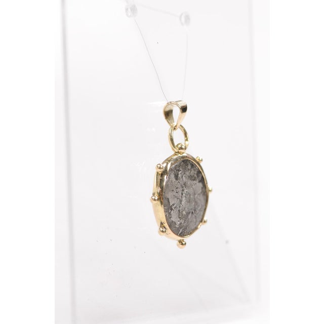 Crab Didrama [Coin] Pendant W/ 18 Kt Gold For Sale - Image 4 of 12