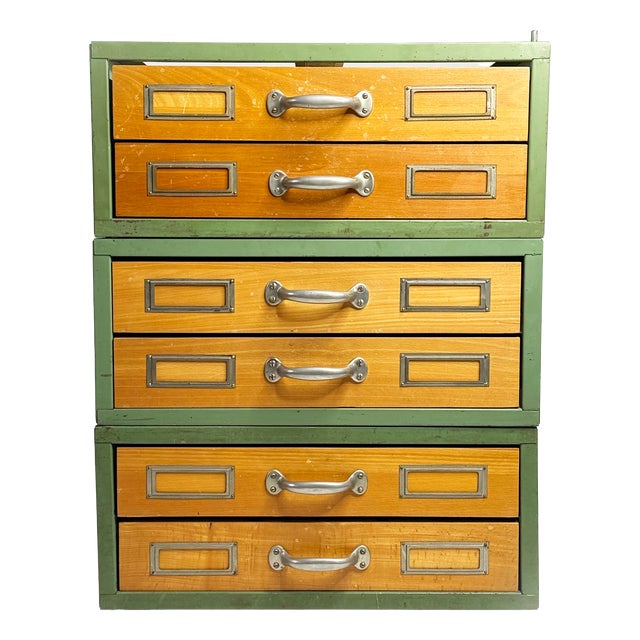 Vintage Tool or Apothecary Cabinet, GDR, 1970s For Sale