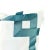 Textile White With Dark Smokey Blue Ribbon Embellished Pillow Cover - 20" X 20" Fretwork Greek Key Ribbon Cushion Case For Sale - Image 7 of 8