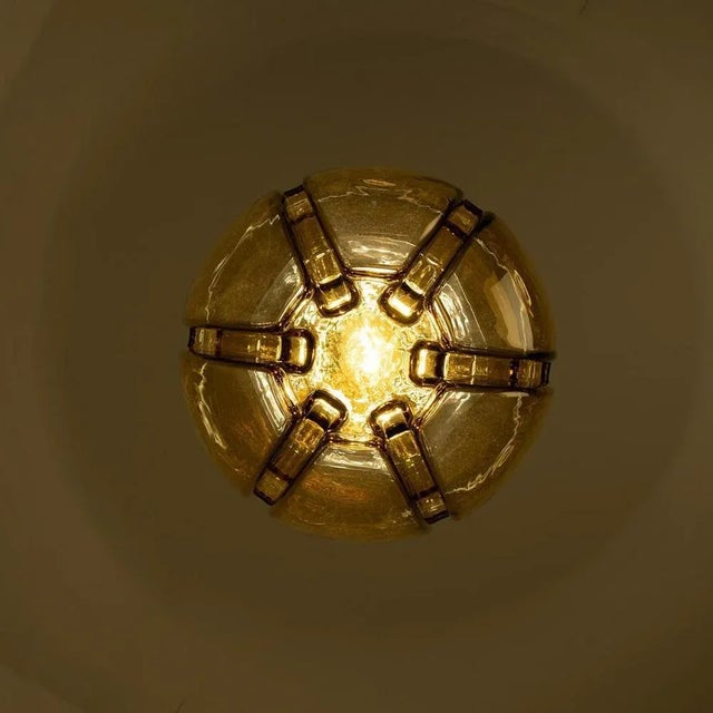 Glass Bowl Pendant Light from Mazzega, Italy, 1970s For Sale - Image 18 of 18