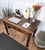 Antique Italian Walnut Rustic Desk, 1890s For Sale - Image 4 of 11