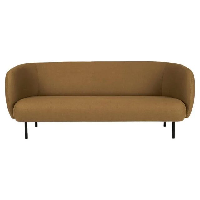 Caper Three-Seater in Olive by Warm Nordic For Sale - Image 11 of 11