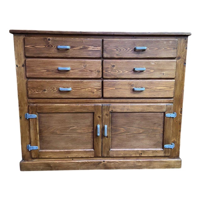 Vintage Sideboard with Drawers For Sale
