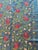 2010s Blue Silk Suzani Wall Decor With Red Pomegranates For Sale - Image 5 of 10