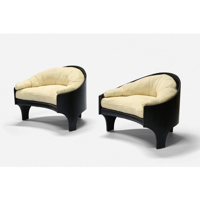 Modern A Pair of Henry Glass Island Lounge Chairs For Sale - Image 3 of 9