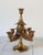 Mid-Century Modern Vintage Brass Christmas Tree Candle Holder For Sale - Image 3 of 7