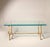 Deco Gilt Wrought Iron Petite Scale Continental Coffee Table For Sale - Image 4 of 5