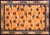 1960s Orange Cloud Bands Symbols Antique Chinese Peking Rug 7'2" X 10'4" Knotted Wool Carpet For Sale - Image 10 of 10