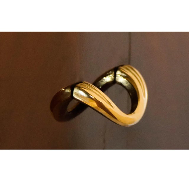 Pair of Modern Italian Mahogany Nightstands Tables For Sale - Image 10 of 12