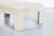 Mid-Century Modern 1970s Vintage Italian Modern Travertine Coffee Table For Sale - Image 3 of 11