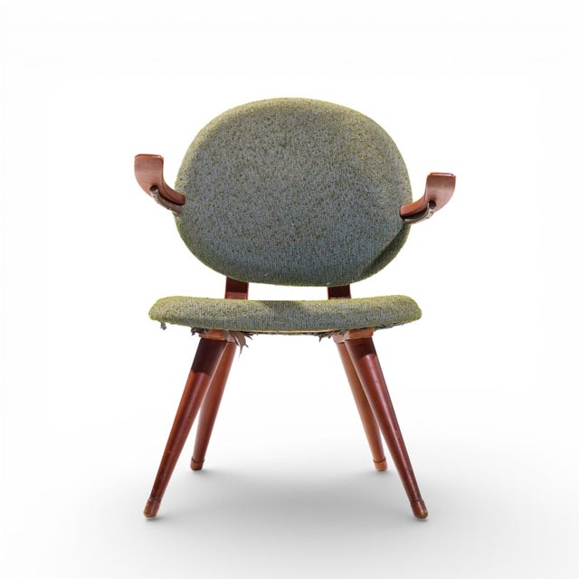 Mid 20th Century Ilmari Tapiovaara Style Mid Century Dutch Lounge Chairs For Sale - Image 5 of 13