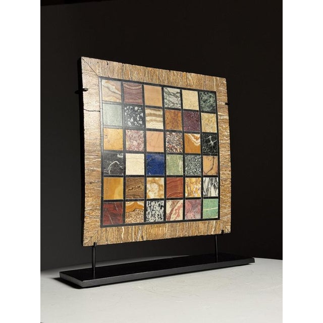Grand Tour Marble Specimen Tablet, 1800s For Sale - Image 13 of 18