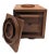 Chestnut 1960s Jens Quistgaard Dansk Teak Wood Cube Shaped Ice Bucket For Sale - Image 8 of 11