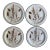 1970s Set of Four (4) Midwinter Stoneware 7” Plates by Wedgwood Group For Sale