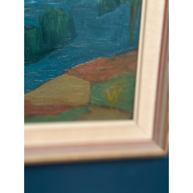 Sven Westman, Filipstad, 1960s, Oil on Panel, Framed For Sale - Image 6 of 18