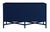 Verona Four-Drawer Dresser in Navy For Sale - Image 4 of 6
