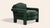 Olive Linen Elio Lounge Chair by Ceraudo For Sale - Image 3 of 6