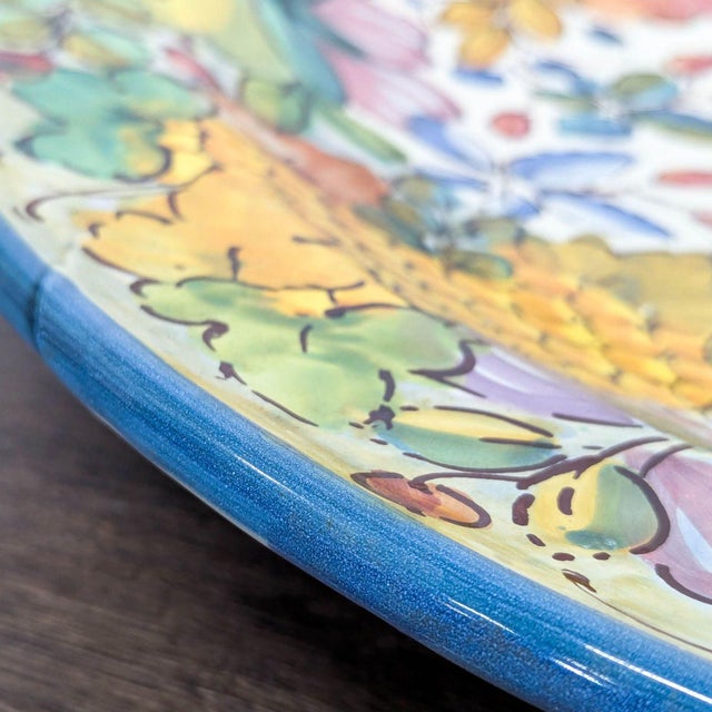 Rampini Radda Ceramics Large Serving Platter For Sale - Image 4 of 6