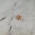 Diamond Leaf Cluster Ring 14k Yellow Gold, Size 9 For Sale - Image 4 of 4