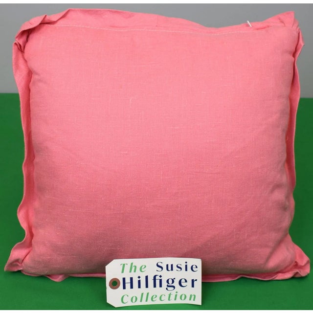 Sz: 15 1/2" x 15 1/2" Provenance: The Susie Hilfiger Collection From "Point of View", the historic $27M/ 10 bd/ 10 ba/...