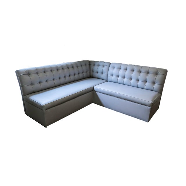 21st Century Custom Pearson Leather Like Vinyl Banquette Seating