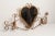 Wall-Mounted Coat Rack with Heart-Shaped Mirror For Sale - Image 14 of 14