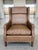Børge Mogensen Danish Modern Leather Wingback in the Style of Borge Mogensen For Sale - Image 4 of 12