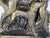 Mid 20th Century Gilded Chalkware Equestrian Mantel Piece With Child & Dog, c.1930-1940s For Sale - Image 5 of 13