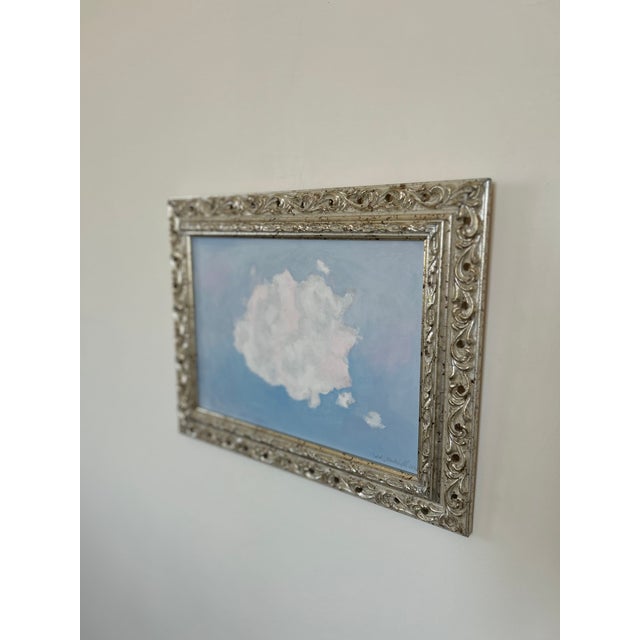 "Silly Cloud" Original Oil Painting by Natalie Mitchell/Sette Design Can a cloud be silly? This one is, she is always...