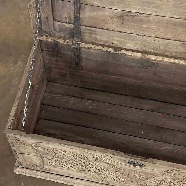 18th Century Country French Trunk For Sale In Dallas - Image 6 of 13