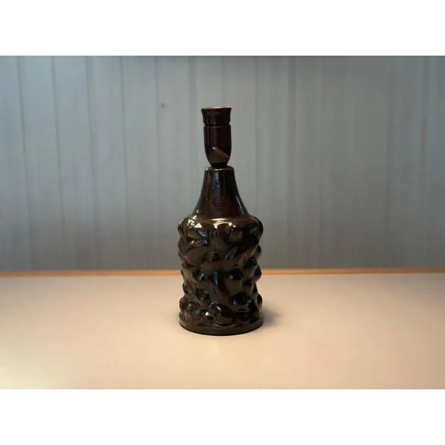 1960s Vintage Danish Bubble Ceramic Table Lamp, 1960s For Sale - Image 5 of 7