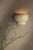 Contemporary Mitzi Pia 10 in. 1 Light Wall Sconce in Aged Brass and Ceramic Butter Crackle Finish For Sale - Image 3 of 13