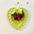 This is a gorgeous 1940s Art Deco Valentine Wall Plate. It is finished in the Majolica style with a Trompe L’Oeil Rose in...