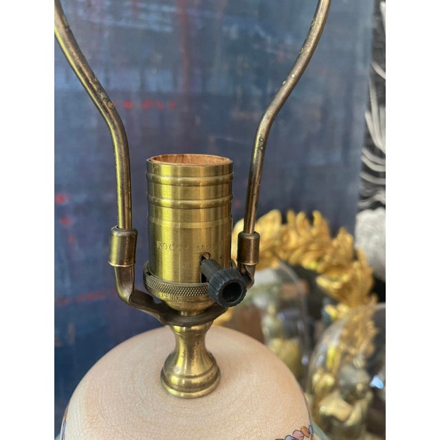 Vintage Wildwood Brand Chinoiserie Table Lamp Grand Millennial Decor For Sale - Image 9 of 10
