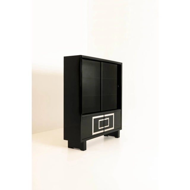 Lacquered Cabinet by Bruno Paul for German Workshops Hellerau, Germany, 1930s For Sale - Image 11 of 11