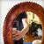 Vintage Embossed Leather Mirror, 1960s For Sale - Image 13 of 16