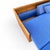 1970s 1970s Canadian Teak Pull-Out Sofa Bed in Blue Upholstery, Mid-Century For Sale - Image 5 of 18