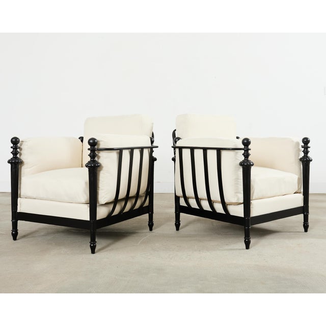 Pair of Michael Taylor Style Montecito Garden Chairs For Sale In Sacramento - Image 6 of 17