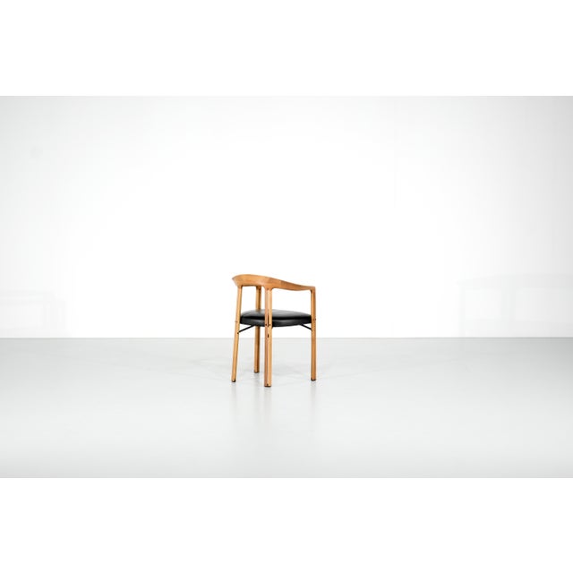 Ulna Wooden Armchair by Franco Poli for Bernini, Italy, 1986 For Sale - Image 13 of 18