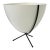 Mid Century Zenith Bullet Planter W/ Tri Pod Stand For Sale
