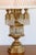 Brass 1960s Hollywood Regency Brass & Crystal Waterfall Table Lamp For Sale - Image 8 of 17