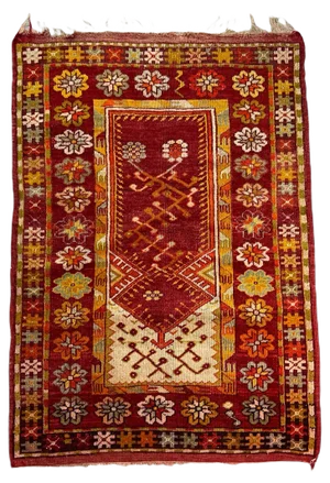 Antique Turkish Handmade Rug
