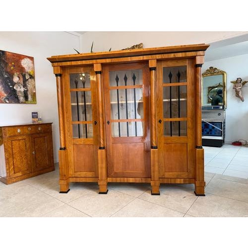 Biedermeier Style Display Cabinet For Sale - Image 4 of 18