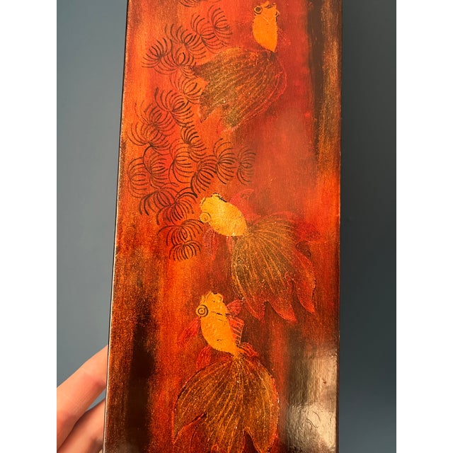 Vintage Japanese Lacquer Desk Organizer For Sale - Image 18 of 18