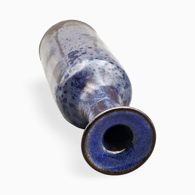 German Ceramic Vase by Gerhard Liebenthron, 1967 For Sale - Image 13 of 17