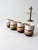 Vintage Handmade Studio Pottery Mug Set With Wooden Stand - Set of 5 For Sale - Image 11 of 17
