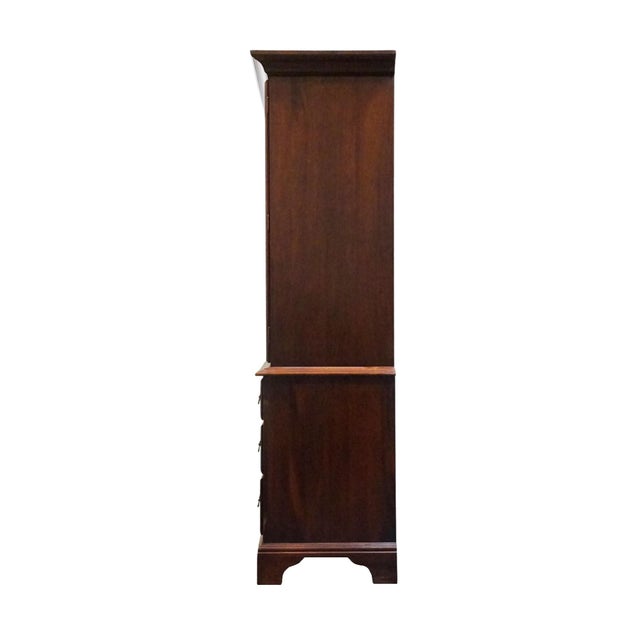 Cresent Furniture Solid Cherry Traditional Style 41" Clothing Storage Armoire 7220 For Sale - Image 10 of 13