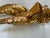 Metal Vintage Solid and Heavy Gilded Brass Eagle For Sale - Image 7 of 11