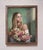 Early 21st Century The Light Always Shines Through by Kelly Birkenruth | Oil on Panel Portrait of a woman with flowers For Sale - Image 5 of 5
