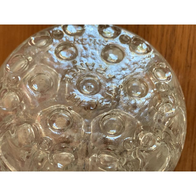 Vintage French Flower Frog Vases with Pewter Holders, 1960s, Set of 2 For Sale - Image 10 of 18